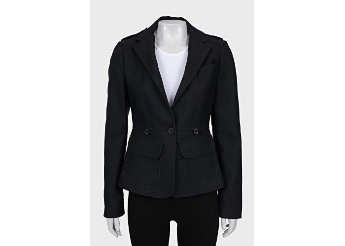 Calvin Klein Calvin Klein Caroline Three-Buttons Jacket Size M / US 6-8 / IT 42-44 - 2 Thumbnail