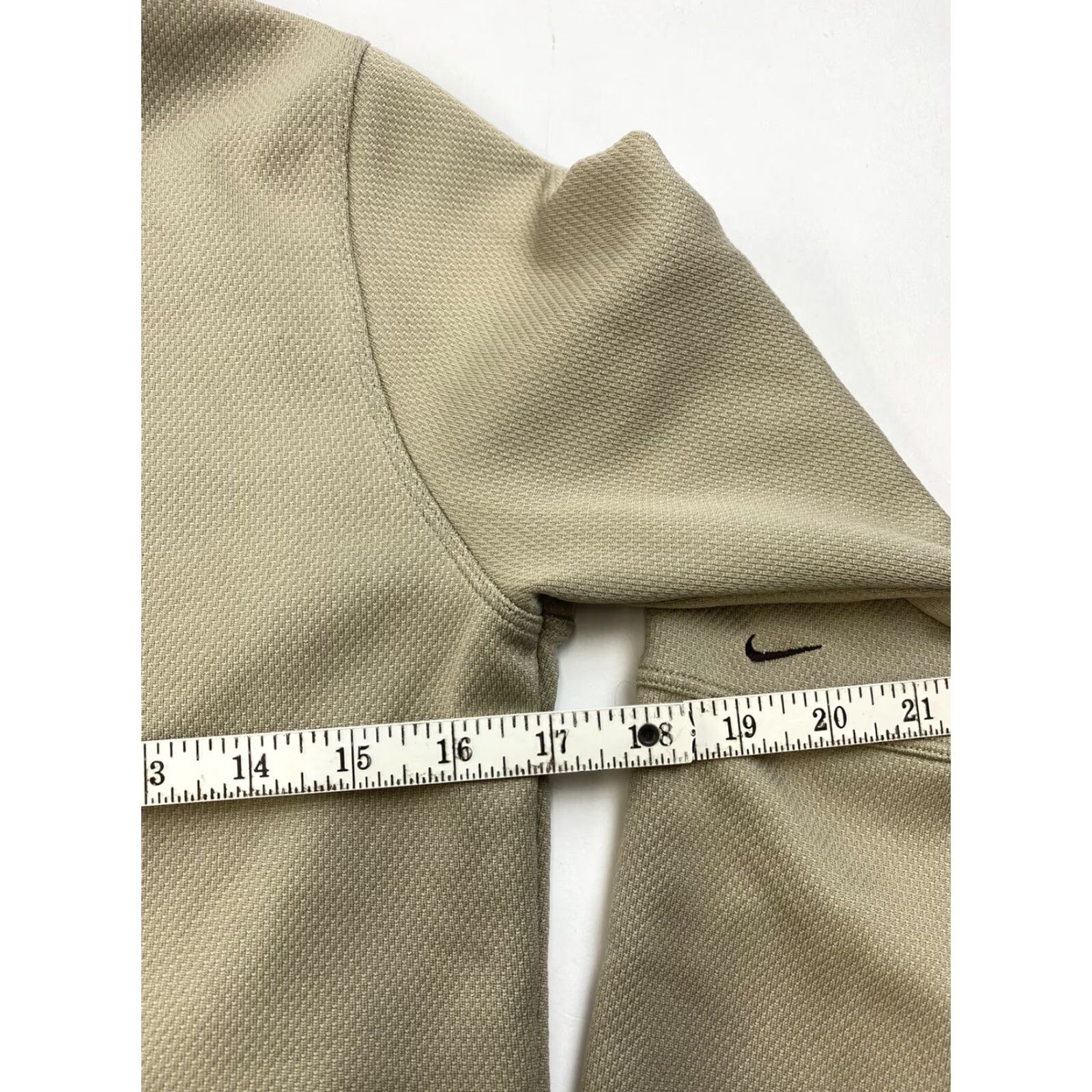 Nike VINTAGE Nike Jacket Womens M Gold Full Zip Base Layer Size M / US 6-8 / IT 42-44 - 6 Thumbnail