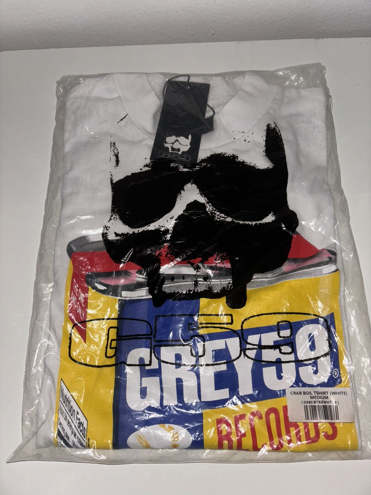 G59 Records G59 Records Crab Boil White Tee Size US M / EU 48-50 / 2 - 1 Thumbnail