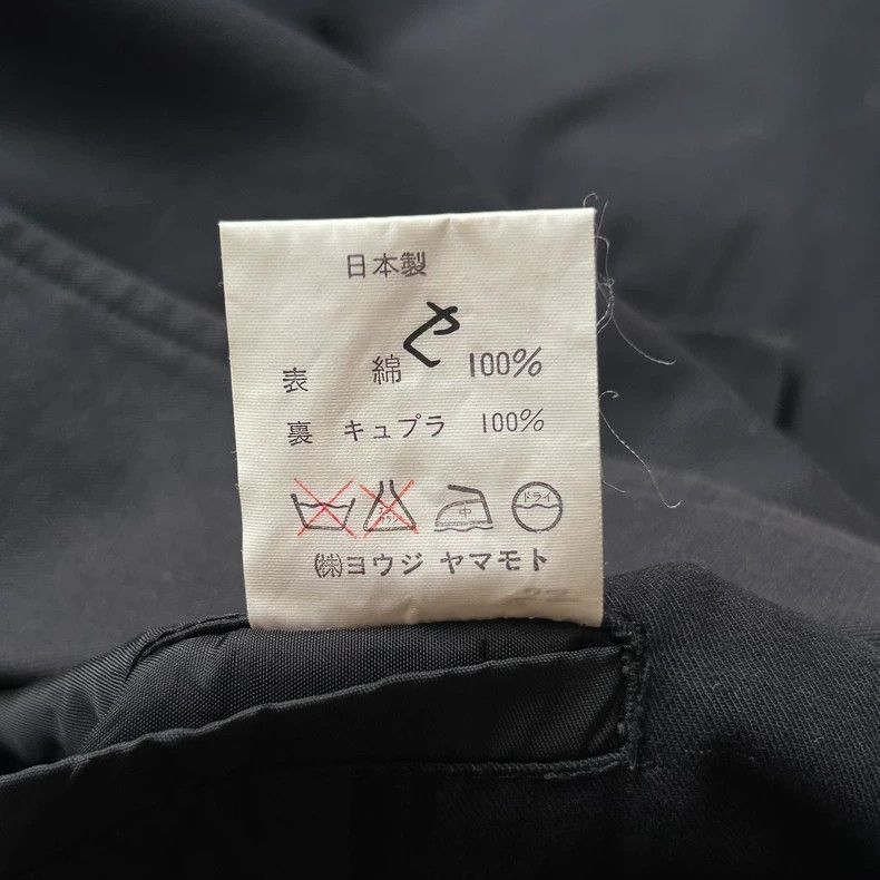 Yohji Yamamoto Yohji Yamamoto Yohji Yamamoto Black Blazer with Letter Pat Size US M / EU 48-50 / 2 - 8 Thumbnail
