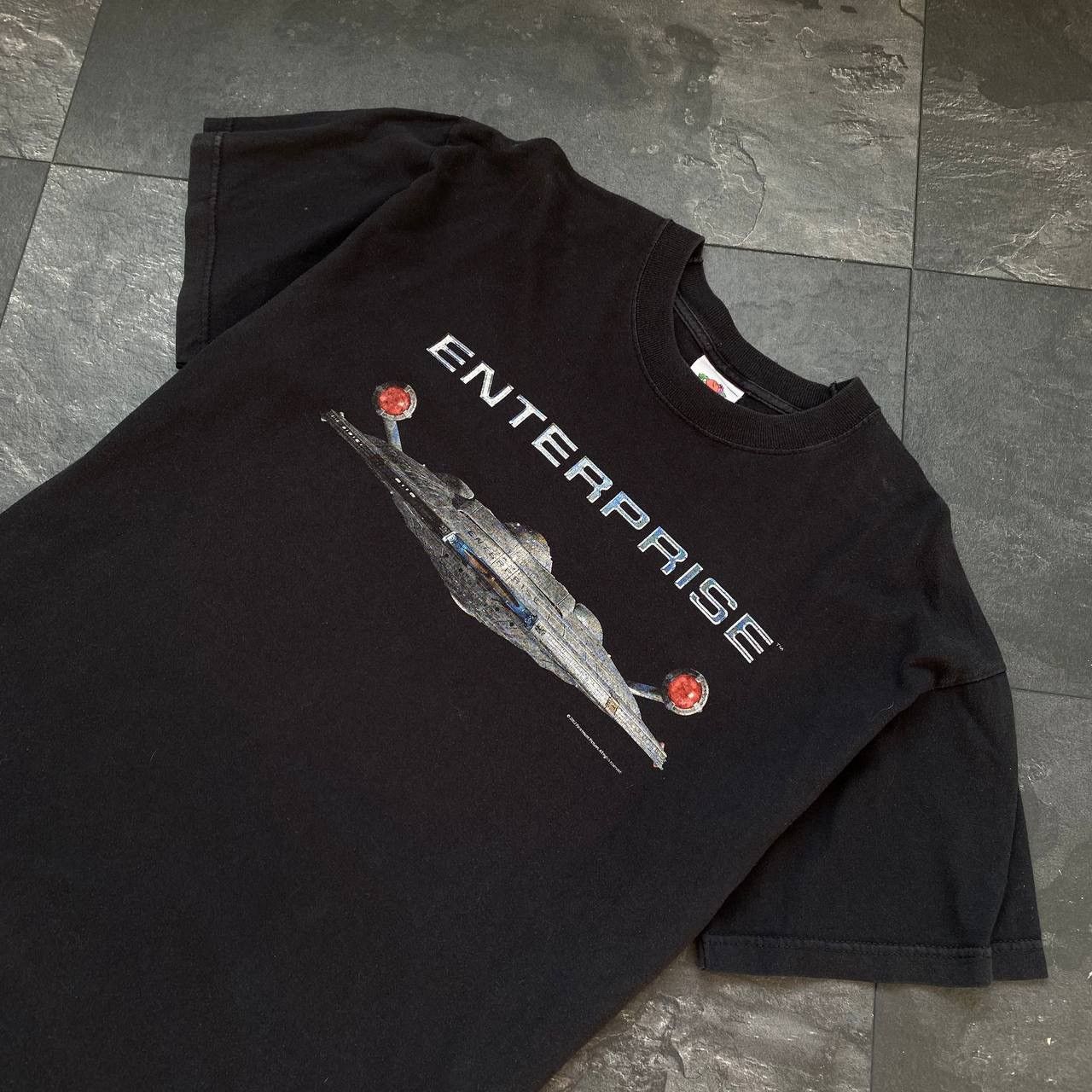 Streetwear × Vintage 2002 STAR WARS ENTERPRISE PARAMOUNT PICTURES TEE Size US L / EU 52-54 / 3 - 2 Thumbnail