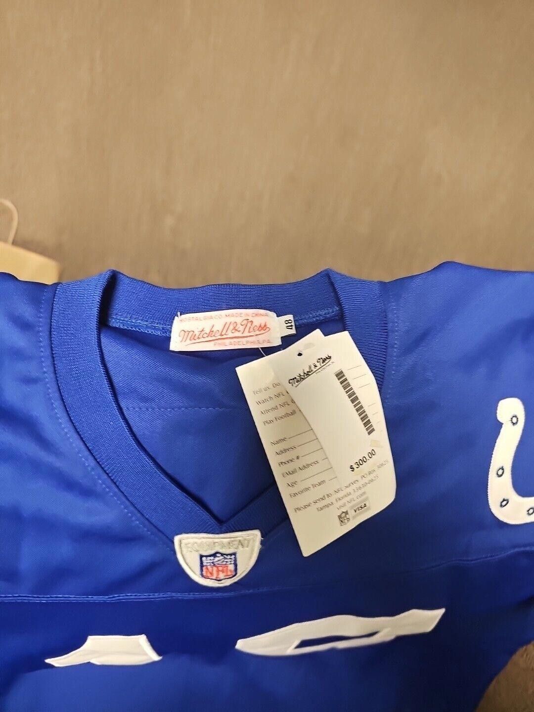 Jeff Hamilton Johnny Unitas #19 Colts Mitchell & Ness Sz 48 New W/Tag Size ONE SIZE - 3 Thumbnail