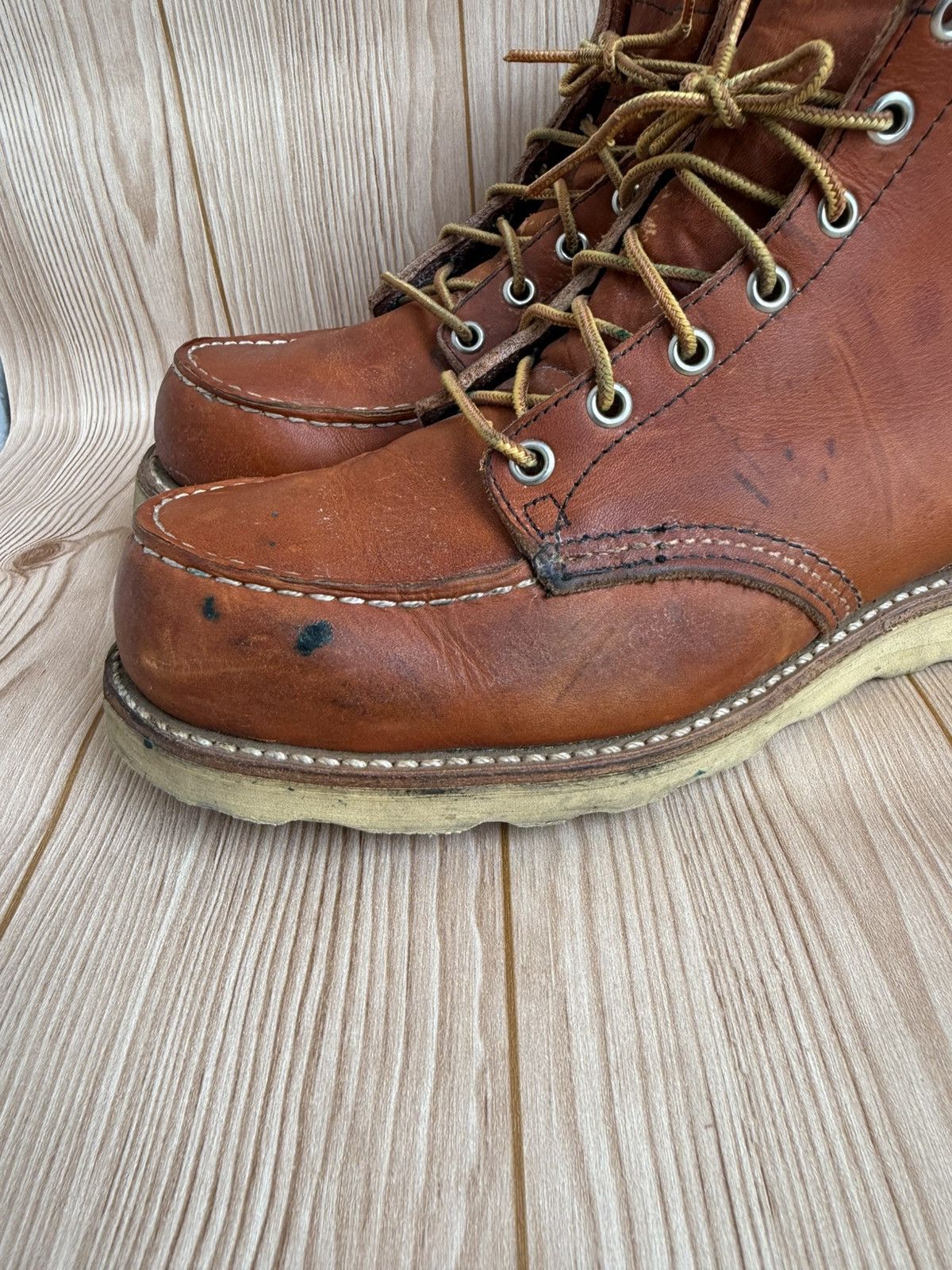 Red Wing Irish setter moc toe boots Size US 8 / EU 41 - 3 Thumbnail