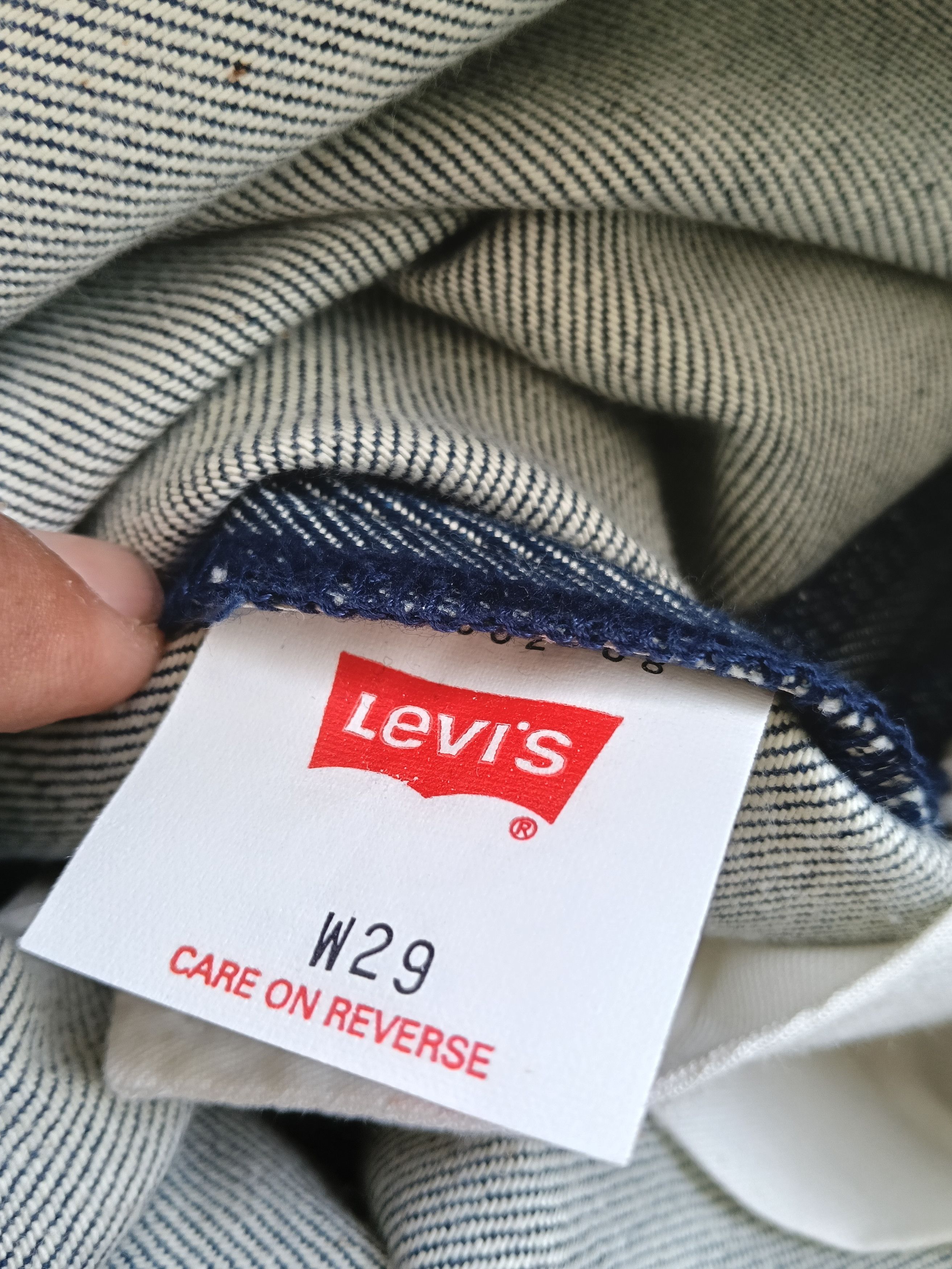 Levi's Levis Engineered Jeans Buckle Back Tag W29 Actual 31 Size US 31 - 6 Thumbnail