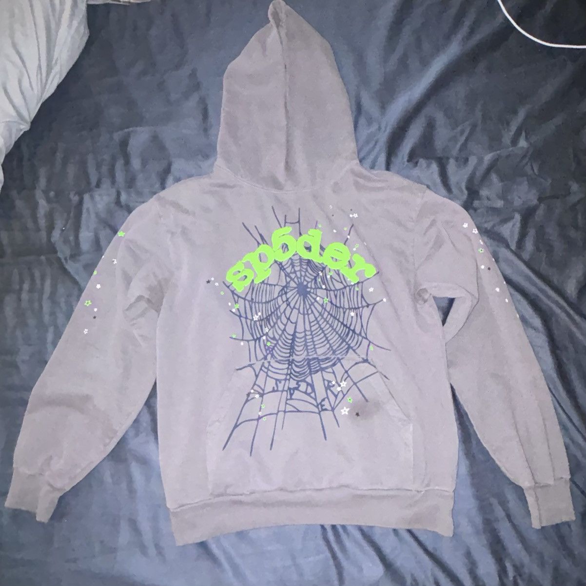 Designer Sp5der Wait Web Hoodie Size US M / EU 48-50 / 2 - 1 Thumbnail