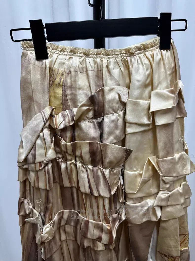 Comme des Garcons Comme des Garcons size S Bride of Frankenstein Silk Layere Size 23" - 5 Thumbnail
