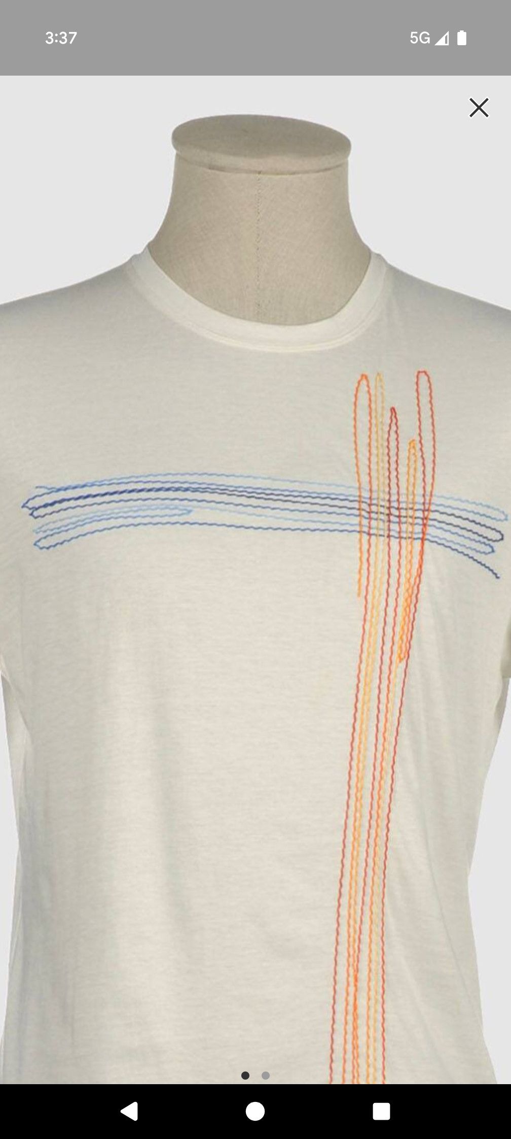 Other Issey Miyake scribble embroidery stitch t shirt Size US M / EU 48-50 / 2 - 20 Thumbnail