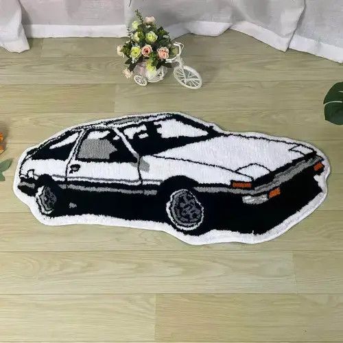 Other ⚡️Carpet Rug y2k rare race car drift jdm toyota ae86 Size ONE SIZE - 3 Thumbnail