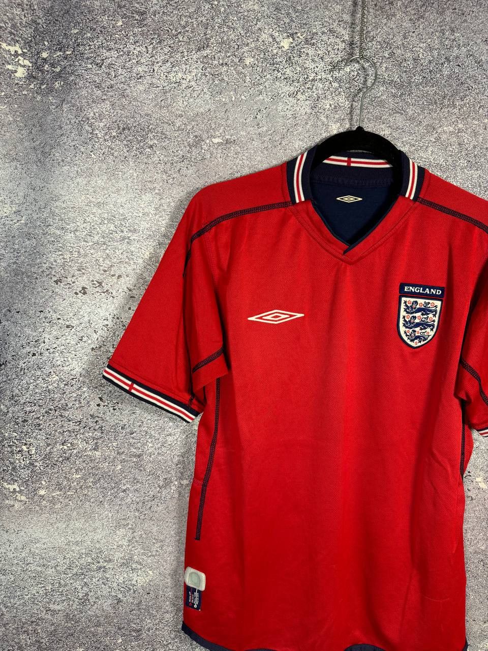 Umbro England National Team 2002 Umbro Soccer Jersey Size US M / EU 48-50 / 2 - 2 Thumbnail