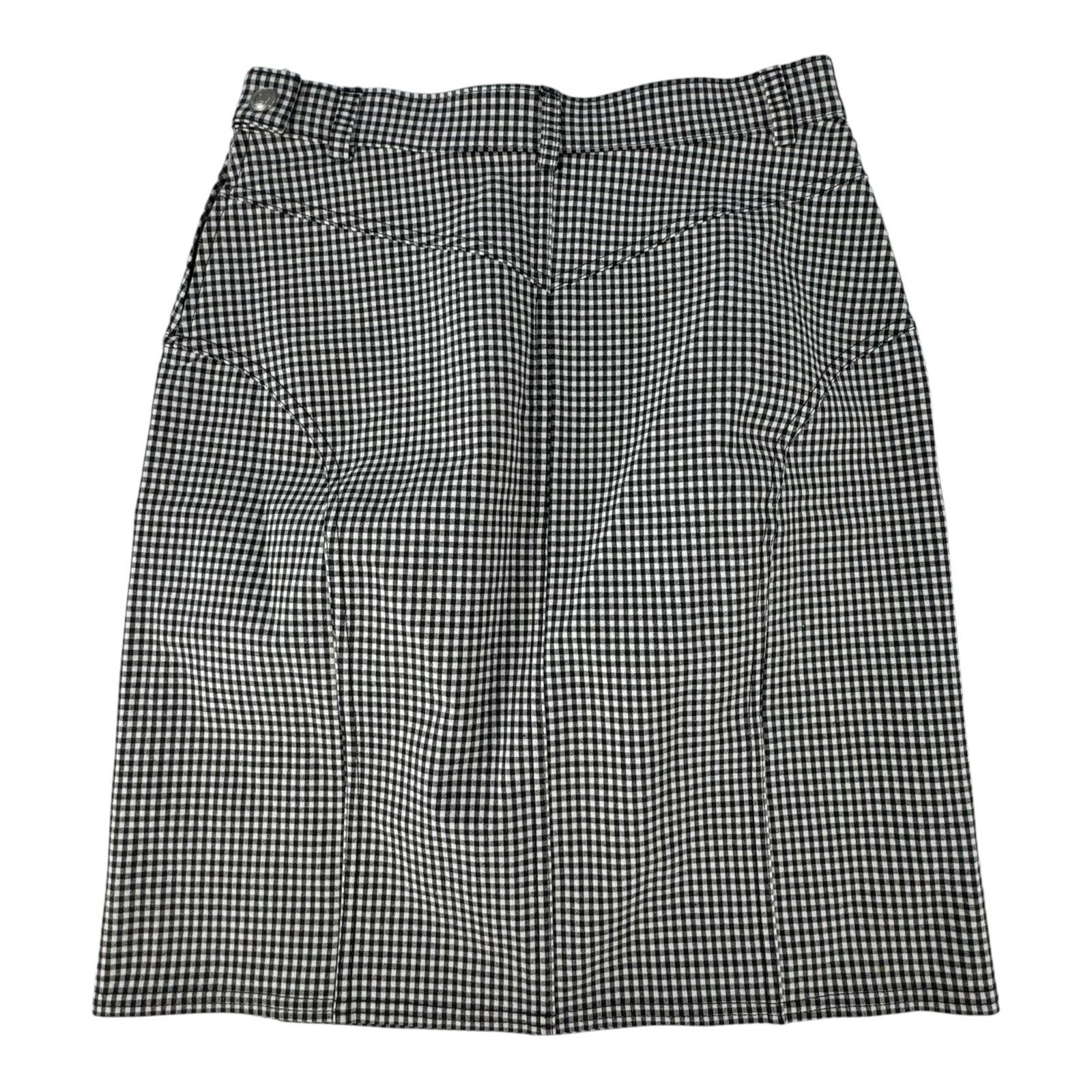 Gucci Gucci Vintage Gingham Skirt Size 28" / US 6 / IT 42 - 2 Thumbnail