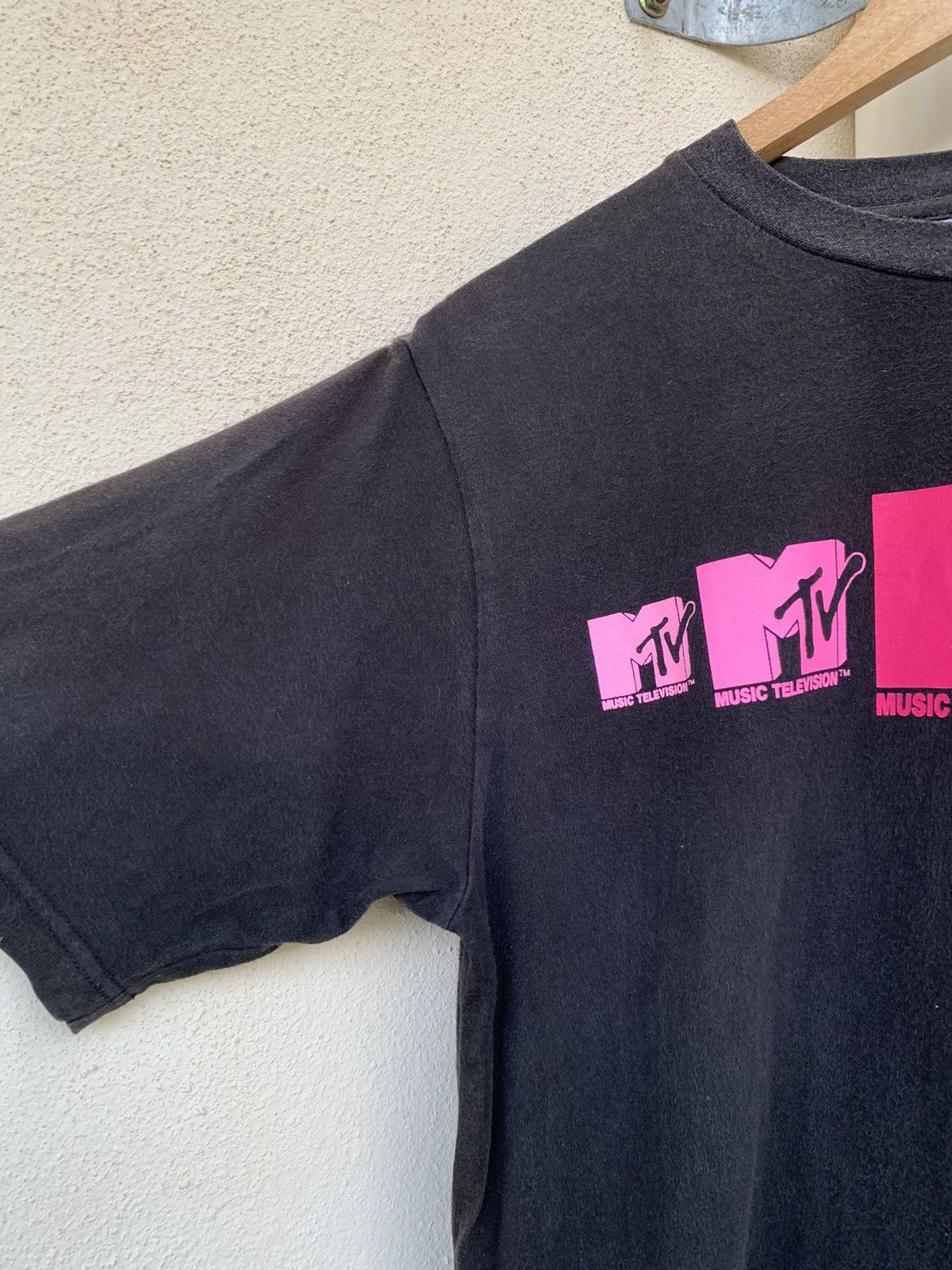 Mtv Rare MTV Music Television Faded T-Shirt Size US M / EU 48-50 / 2 - 5 Thumbnail