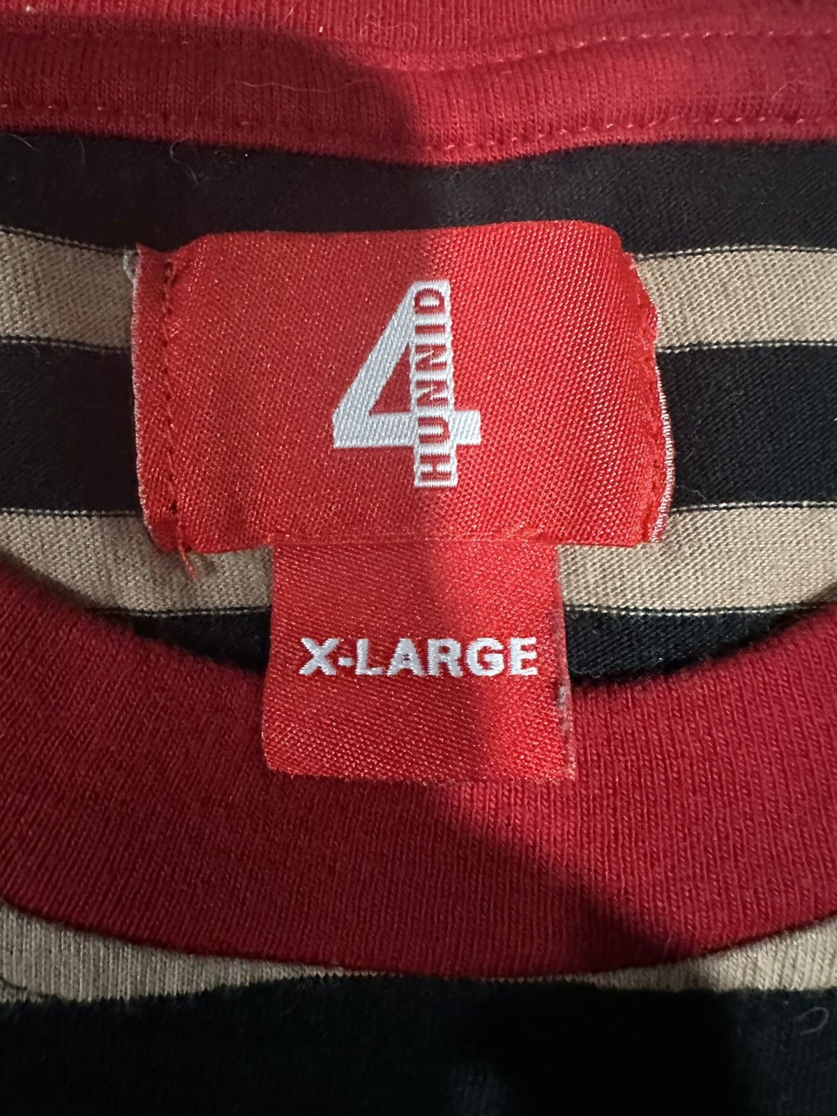 4HUNNID STRIPED UP T-SHIRT Size US XL / EU 56 / 4 - 3 Thumbnail