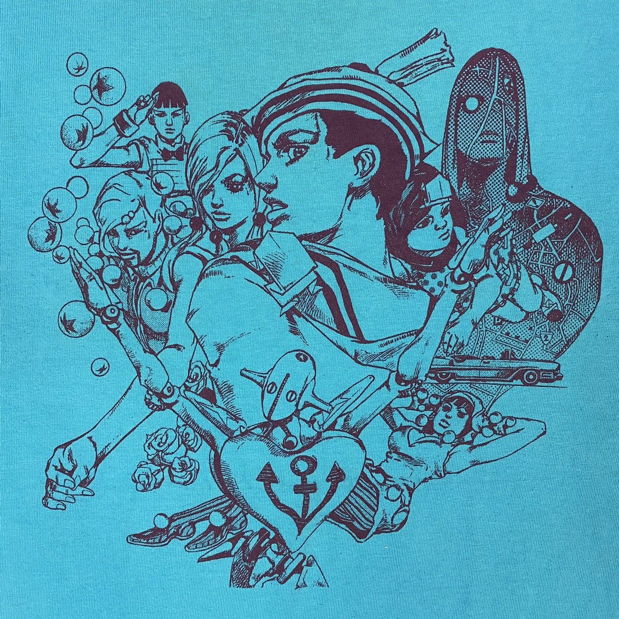 Anime JOJO'S BIZARRE ADVENTURE PART 8 JOJOLION EXHIBITION TEE Size US XL / EU 56 / 4 - 3 Thumbnail