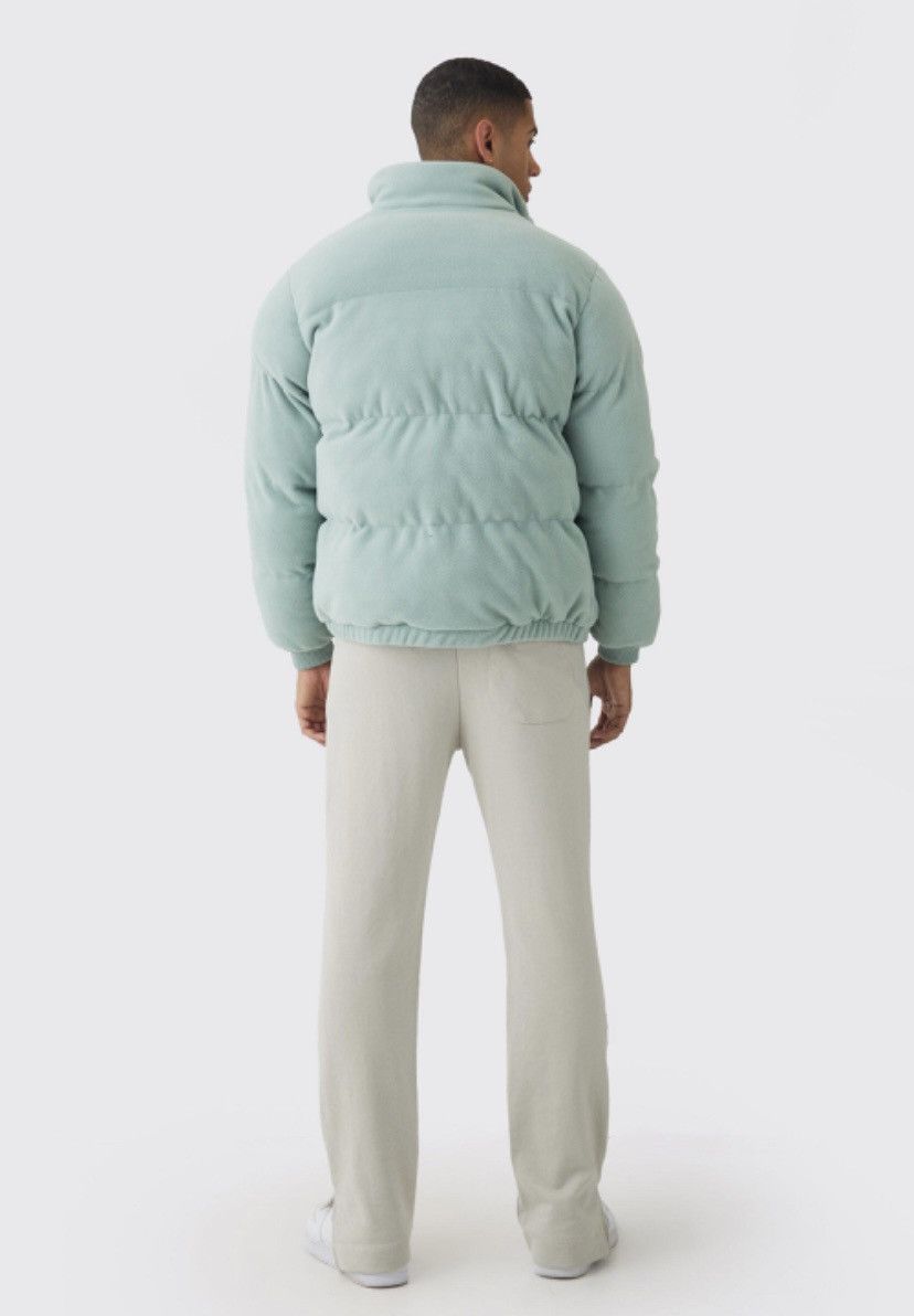 Boohoo Boohoo FLEECE NECK PUFFER JACKET Sage Size L Size US L / EU 52-54 / 3 - 8 Thumbnail