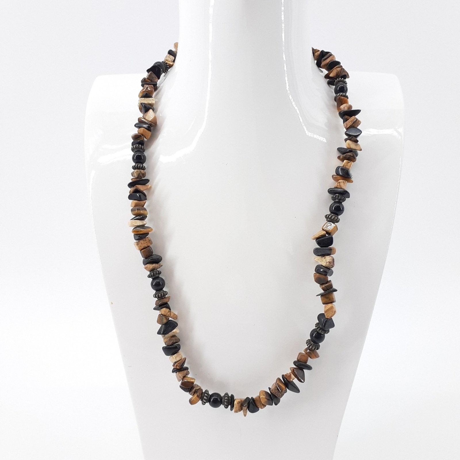 Other Women's brown stone necklace Women's brown stone necklace Size ONE SIZE - 3 Thumbnail