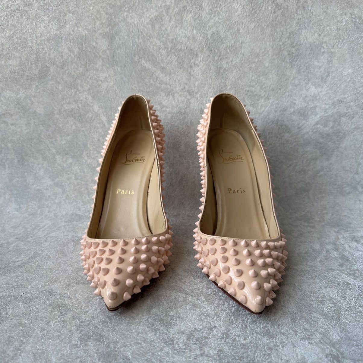 Christian Louboutin Christian Louboutin Pink Patent Leather Pigalle High Heels Size US 9 / IT 39 - 3 Thumbnail