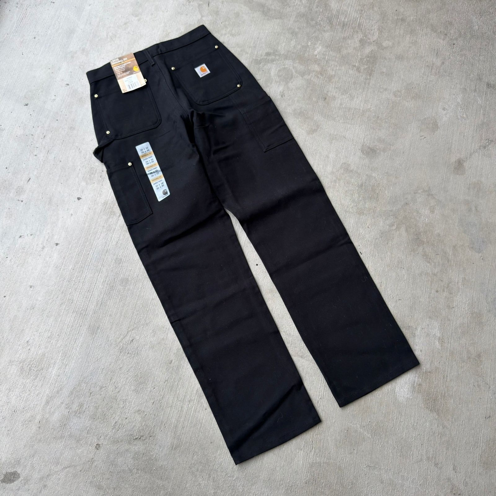 Carhartt × Vintage Carhartt black double knee work wear carpenter pants Size US 29 - 5 Thumbnail