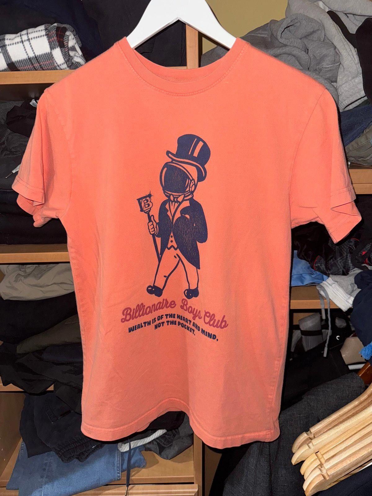 Billionaire Boys Club Billionaire Boys Club Wealth Tee Orange Sz S Rare Authentic Size US S / EU 44-46 / 1 - 2 Thumbnail