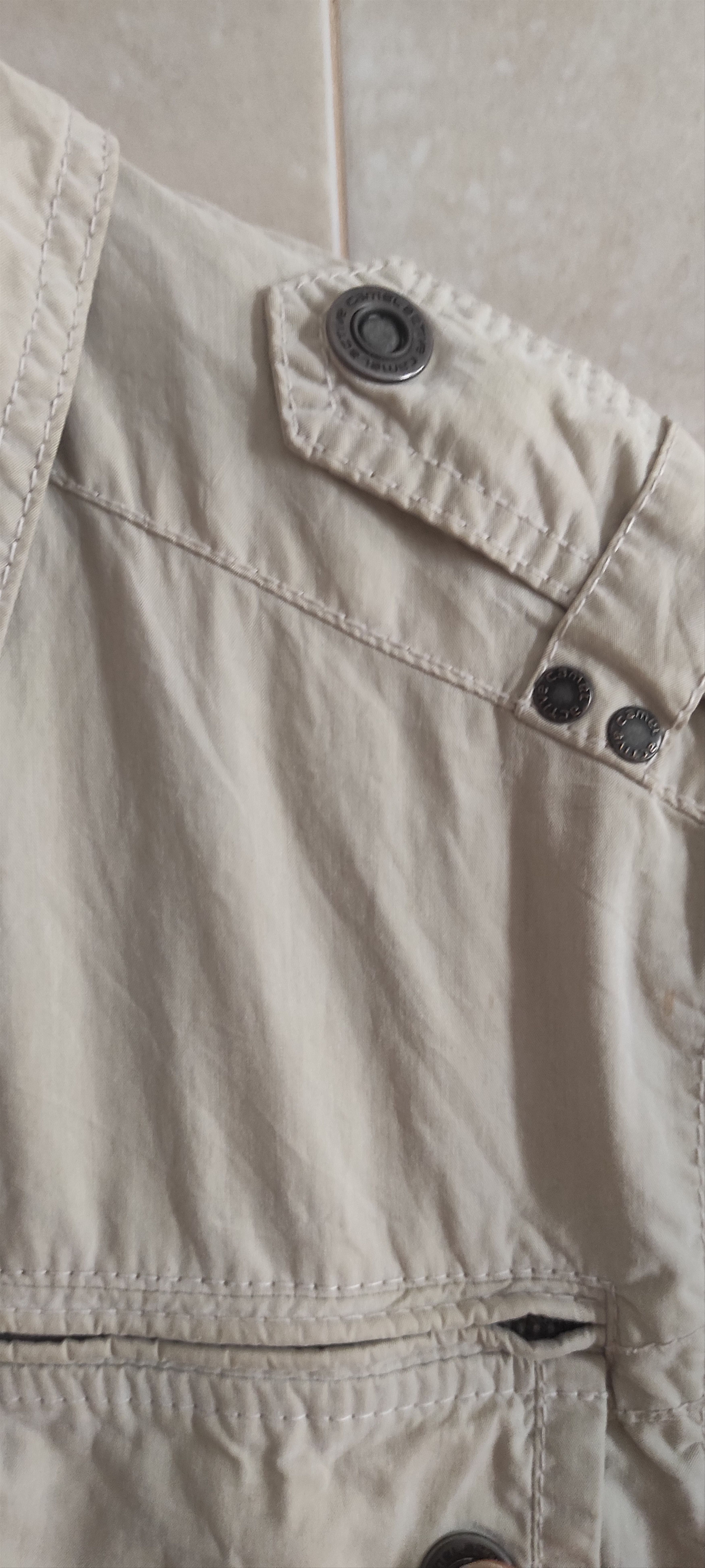 Camel × camel active Camel Active Men's Jacket Beige Cotton Full Zipper Pockets Size US M / EU 48-50 / 2 - 12 Thumbnail