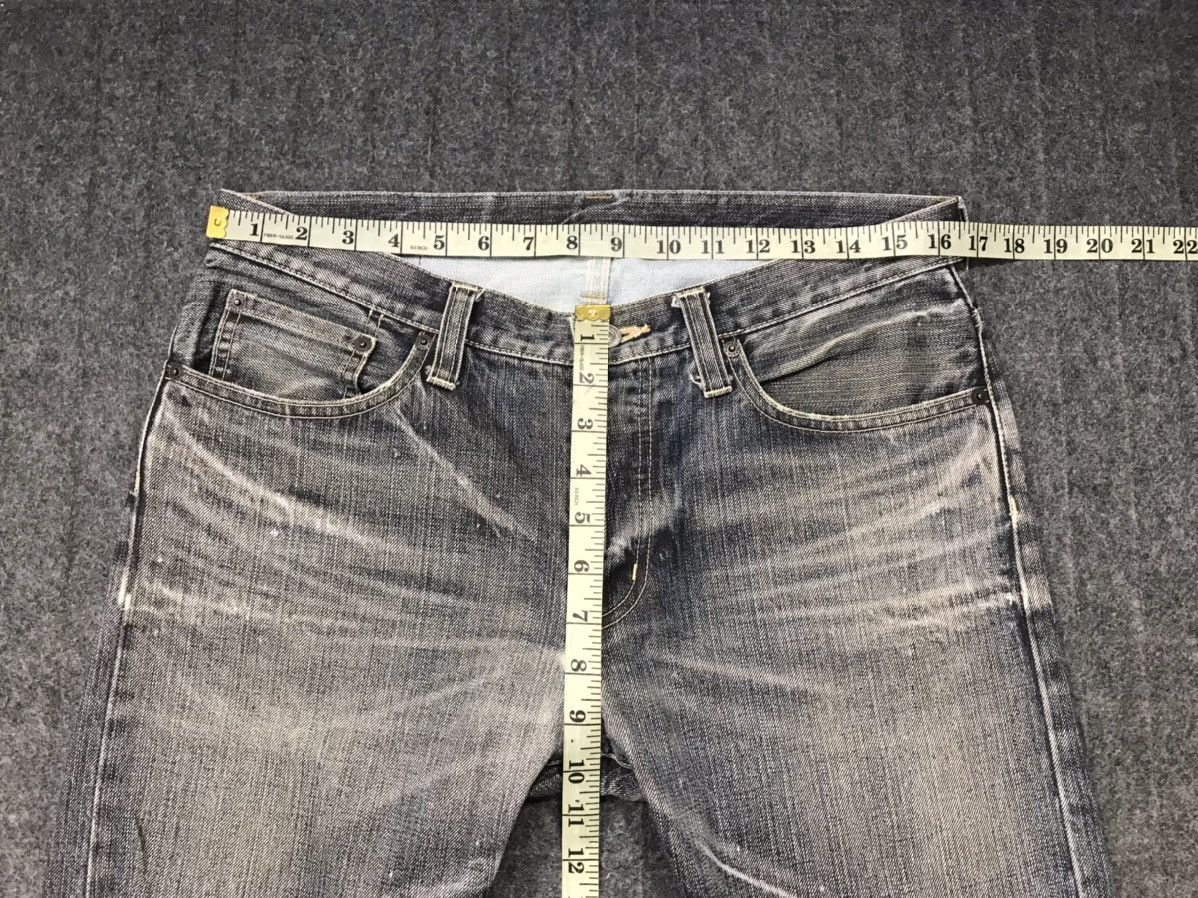 Japanese Brand TK Takeo Kikuchi Black Denim Slim Fit Buttonfly Size US 32 / EU 48 - 11 Thumbnail