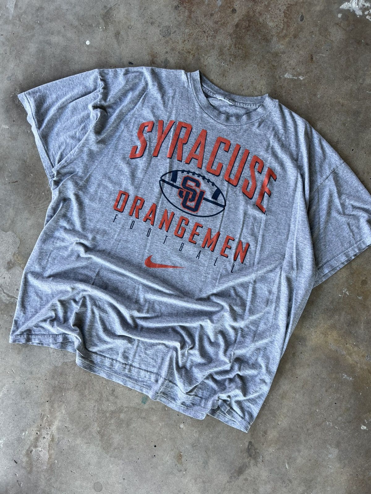 Nike Vintage 90’s NCAA Nike Syracuse Orange 🍊 T Shirt Size US XXL / EU 58 / 5 - 2 Thumbnail