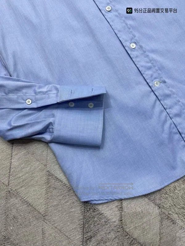 Brunello Cucinelli Brunello Cucinelli Men's Blue Lapel Button Long. Size US S / EU 44-46 / 1 - 4 Thumbnail