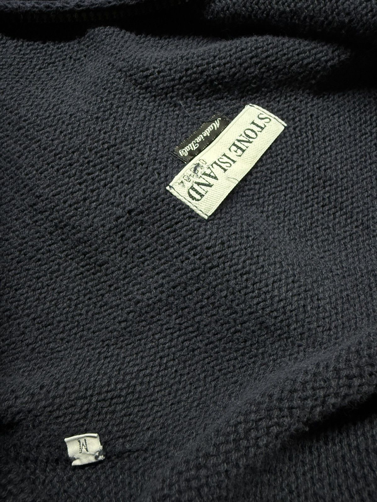 Stone Island Vintage Stone Island SS 2003 1/4 Half Zip Hoodie Size US M / EU 48-50 / 2 - 10 Thumbnail