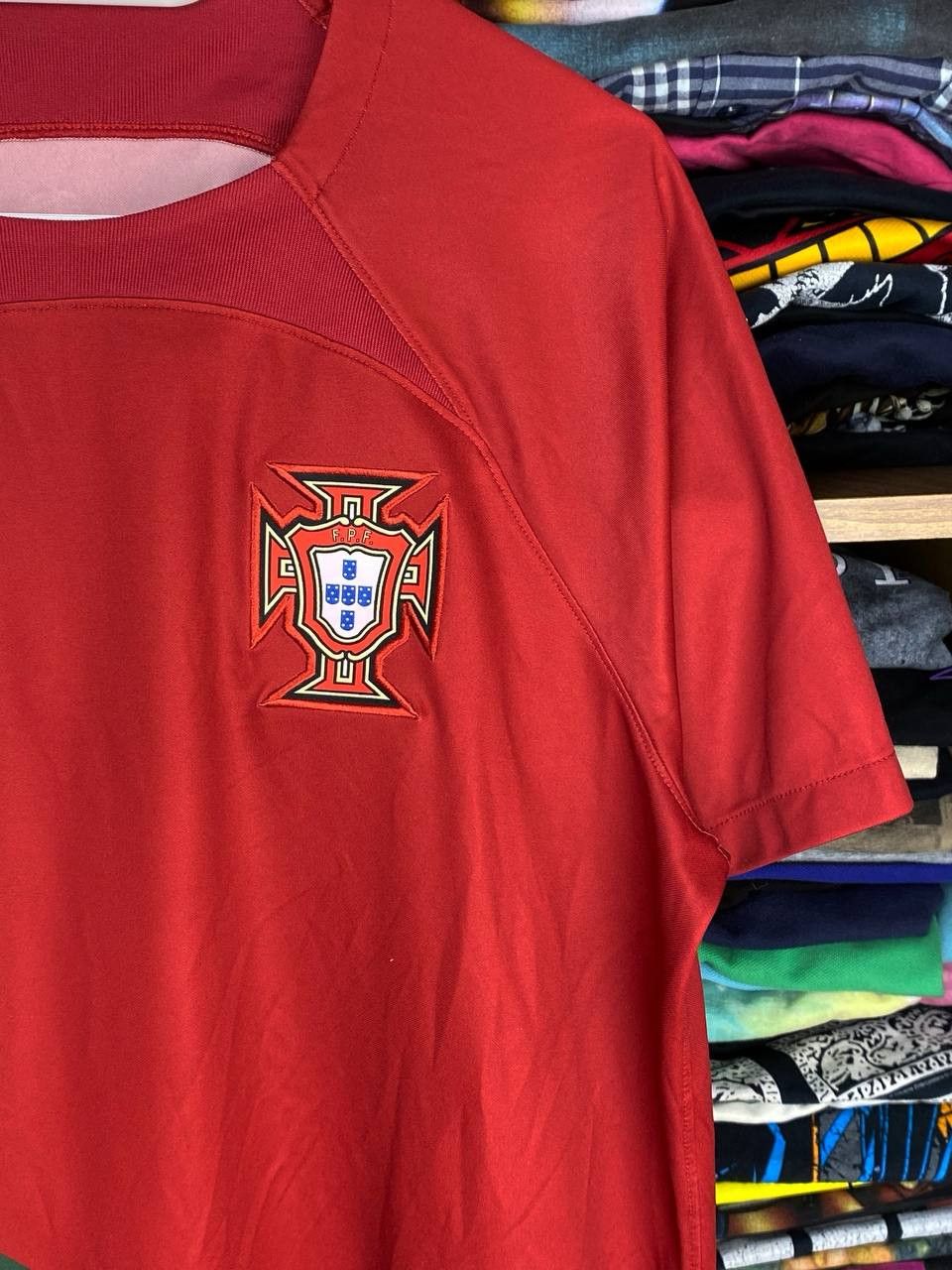 Nike 2022 2023 | Ronaldo 7# Portugal Nike Vintage Jersey Size US L / EU 52-54 / 3 - 4 Thumbnail