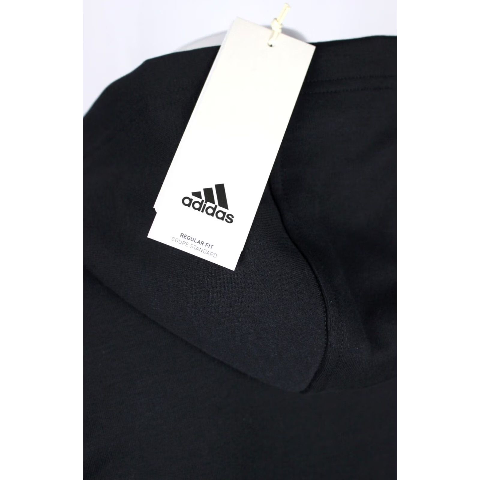 Adidas Adidas Men's Hoodie Future Icons Badge of Sport M Medium Black Red White Blue Size US M / EU 48-50 / 2 - 4 Thumbnail