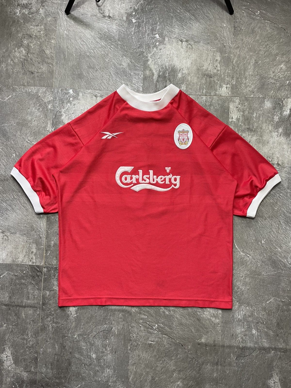 Reebok Reebok Liverpool 1998 1999 Owen #10 Home Soccer Jersey Kit Size US XXL / EU 58 / 5 - 2 Thumbnail