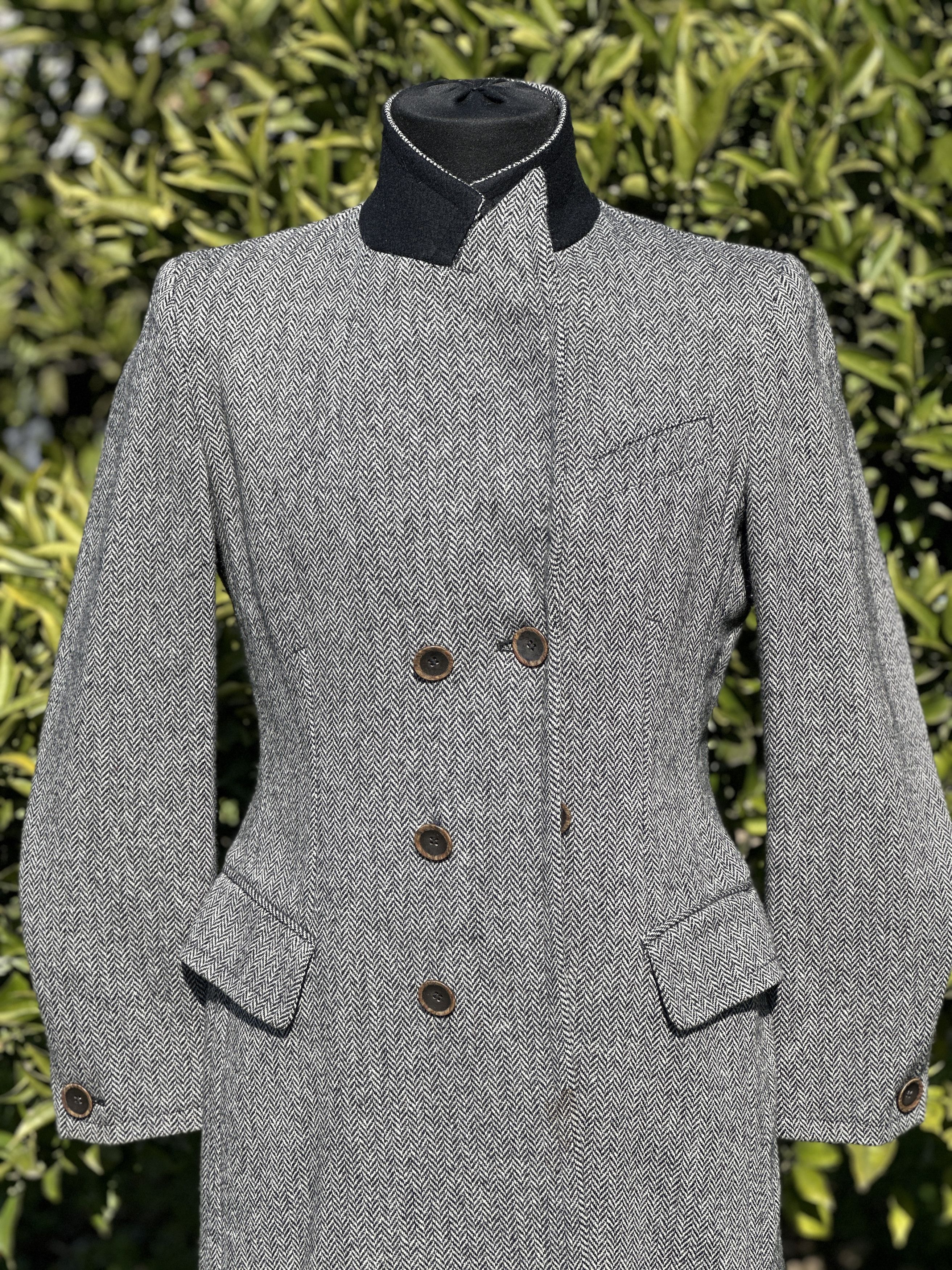 Jean Paul Gaultier Jean Paul Gaultier Classique Double Breasted Wool Coat 44IT Size M / US 6-8 / IT 42-44 - 1 Thumbnail