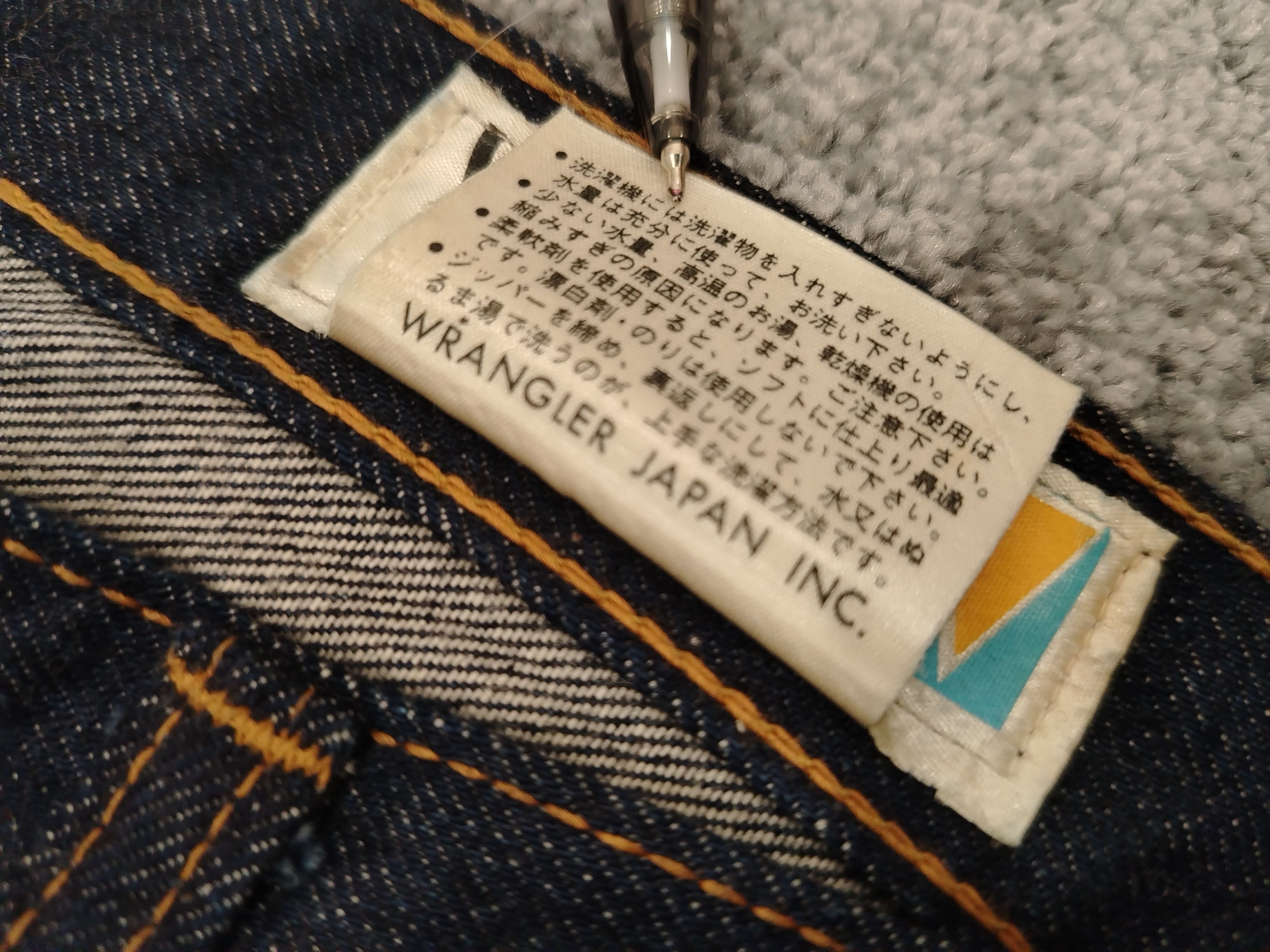 Japanese Brand Bootcut Flare Jeans Wrangler Vintage Size US 33 - 10 Thumbnail