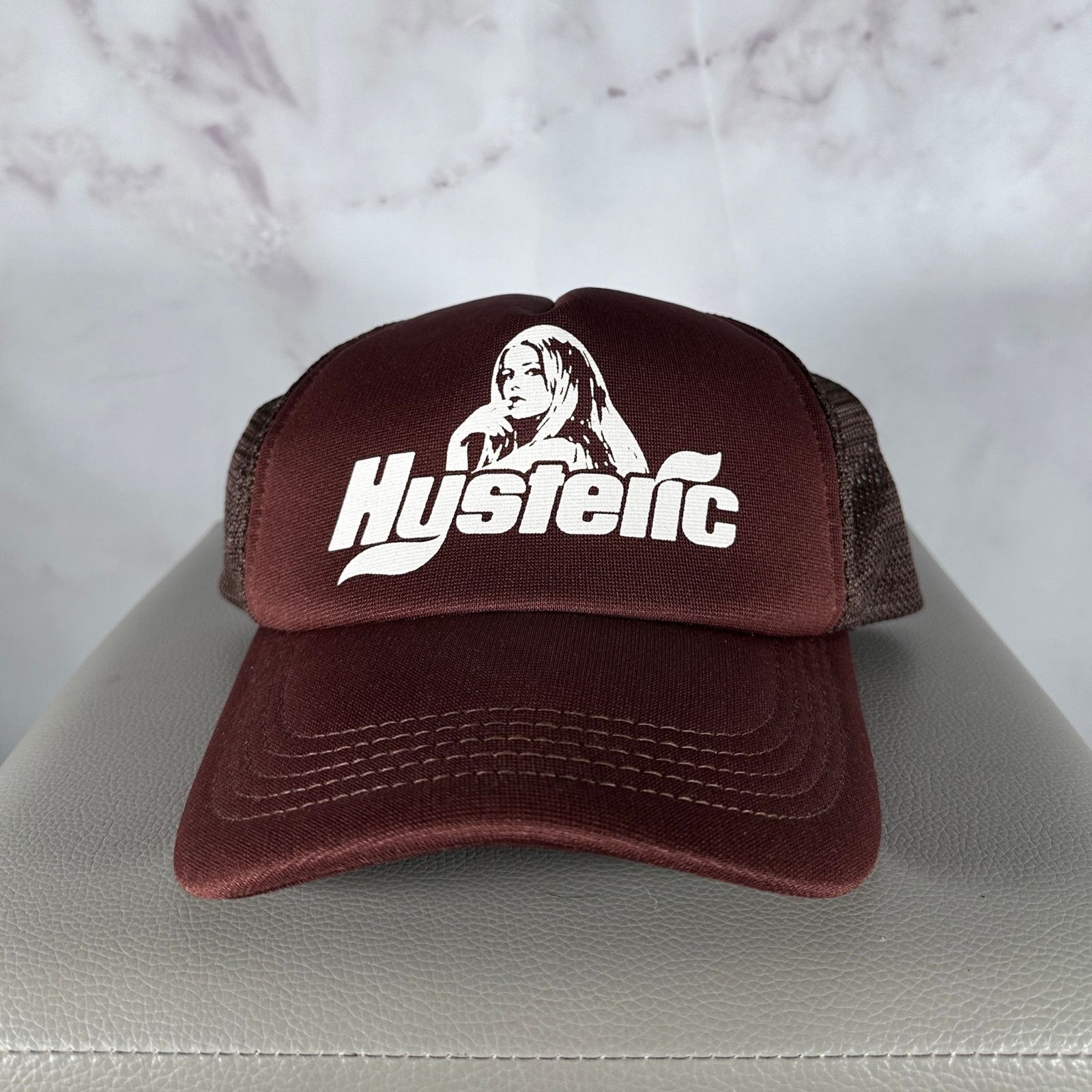 Hysteric Glamour Brown Trucker Hat Size ONE SIZE - 1 Thumbnail
