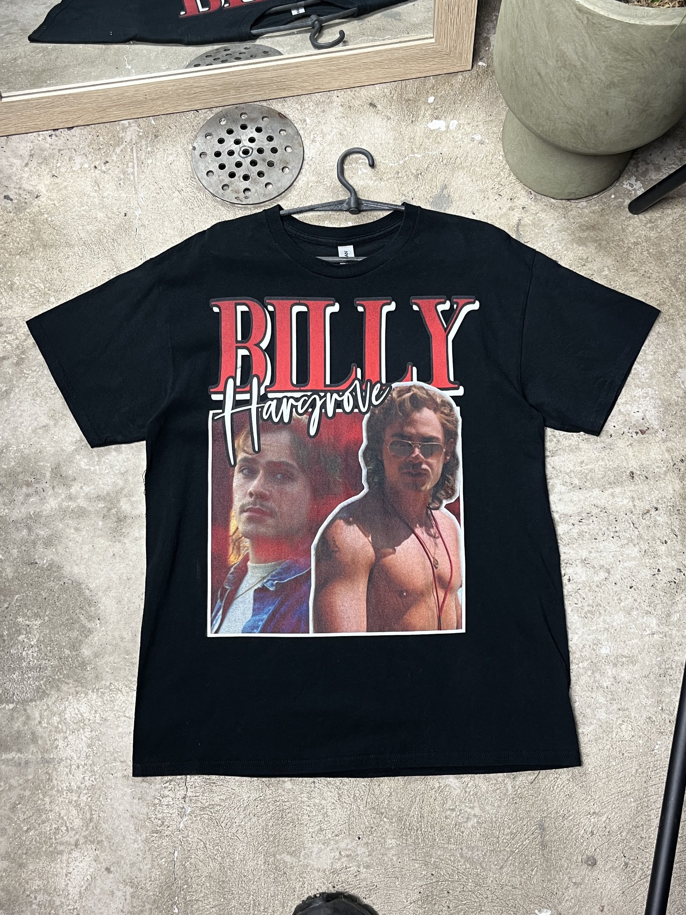 Vintage BILLY HARGROVE STRANGER THINGS TEE - № 986 Size US L / EU 52-54 / 3 - 1 Thumbnail