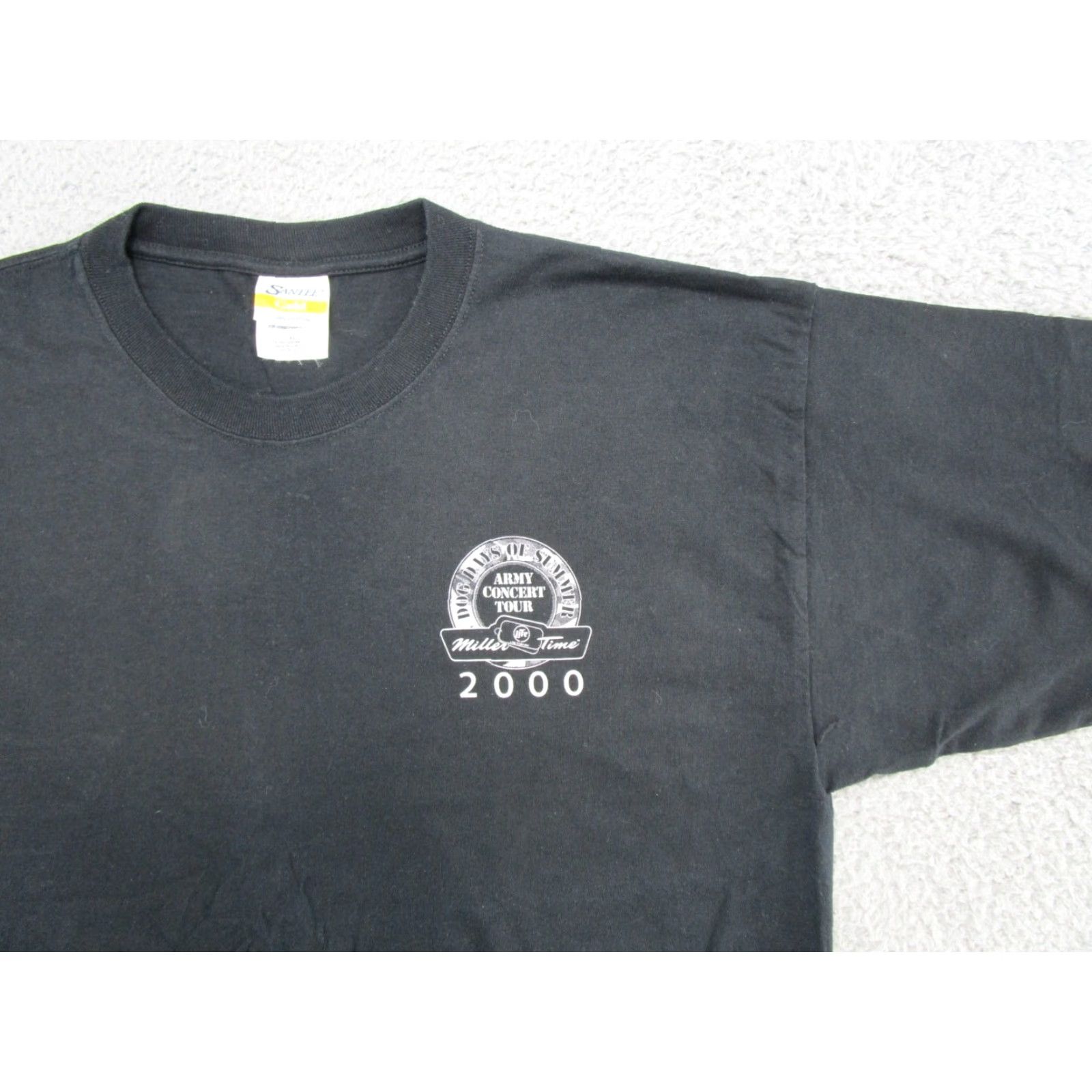 Vintage VINTAGE 2000 Y2K Dog Days of Summer Army Concert Tour Black Shirt Men's XL Shirt Mens XL Black Army 2000s Size US XL / EU 56 / 4 - 3 Thumbnail