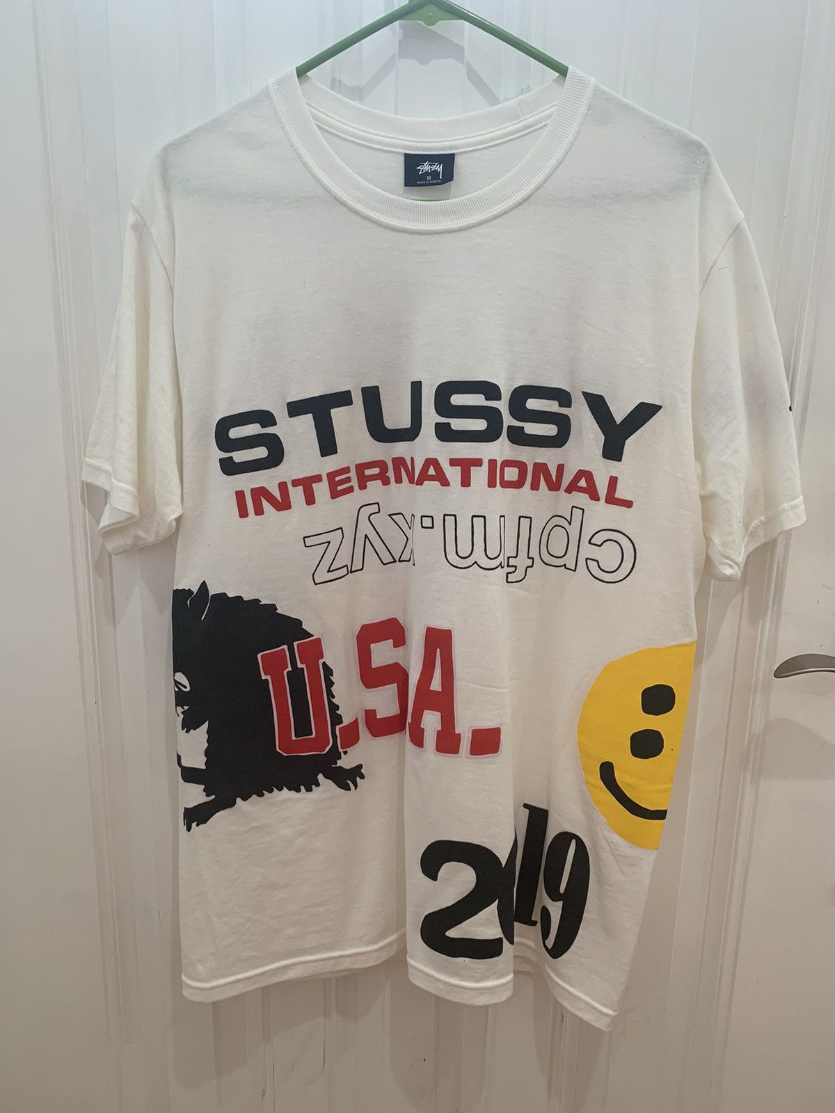 Cactus Plant Flea Market × Stussy CPFM X STUSSY T Shirt 2019 Size US M / EU 48-50 / 2 - 1 Thumbnail