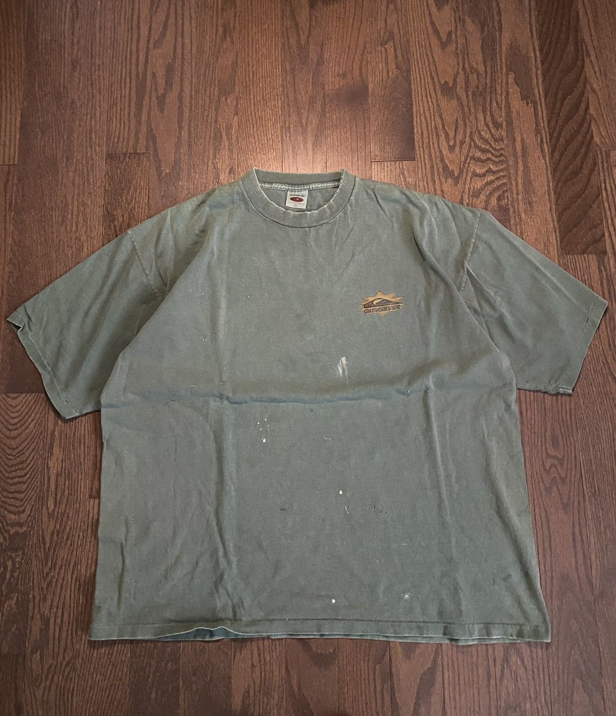 Quiksilver Crazy Vintage 1990’s Single Stitch Quiksilver Tee Size US XXL / EU 58 / 5 - 2 Thumbnail