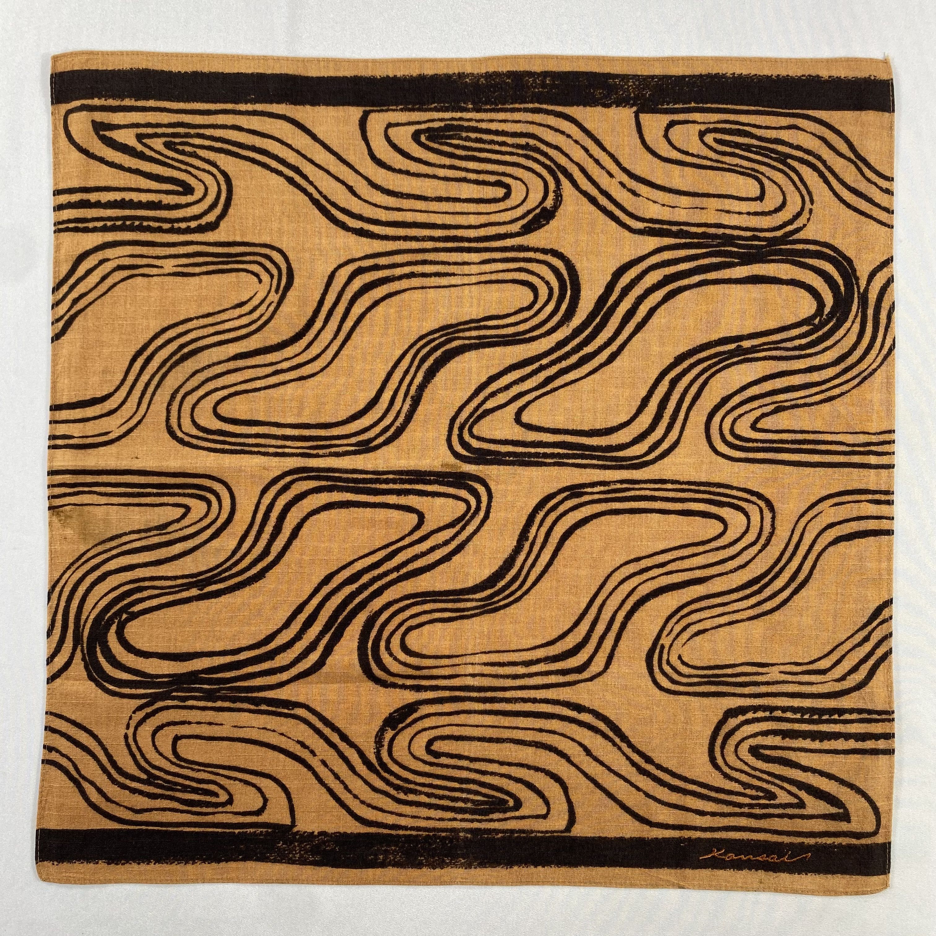 Kansai Yamamoto × Vintage Kansai Yamamoto Bandana/ Handkerchief / Neckerchief-P801 Size ONE SIZE - 1 Thumbnail