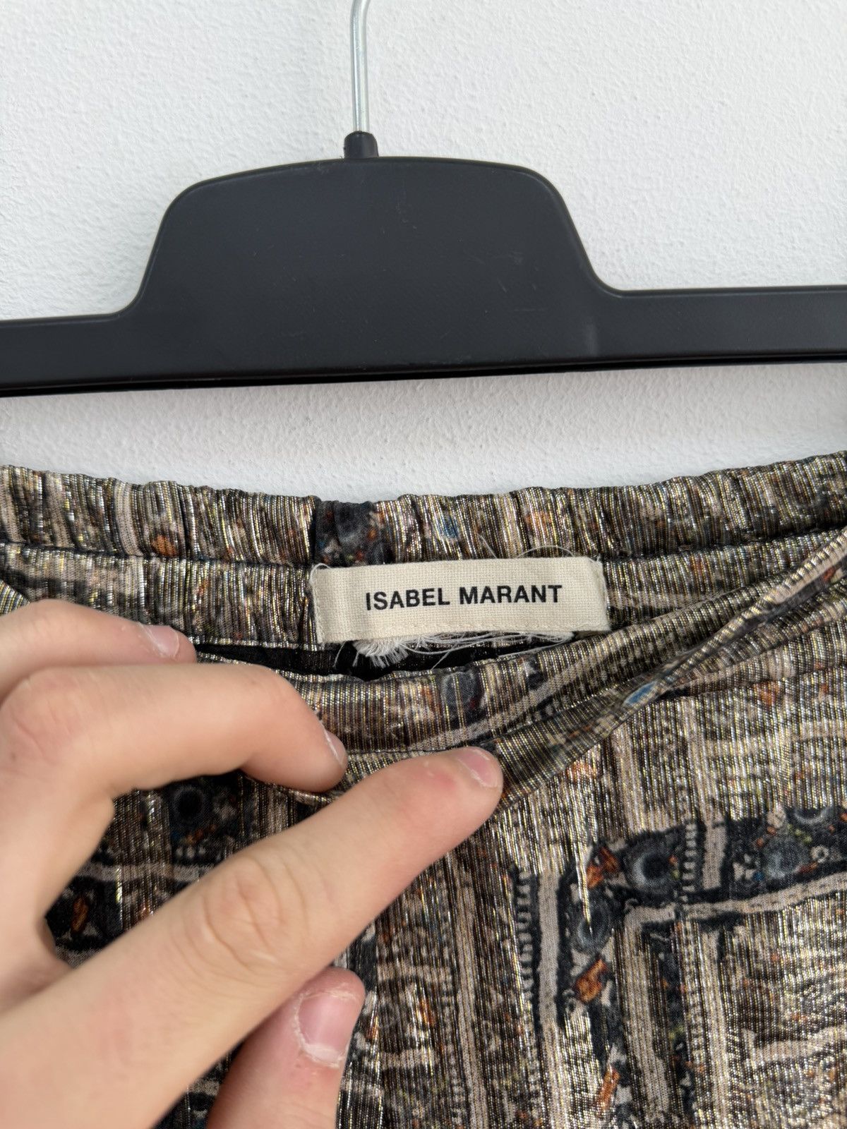 H&M × Isabel Marant Isabel Marant x H&M Limited Edition Elastic Waists Pants Size 34" / US 12 / IT 48 - 5 Thumbnail