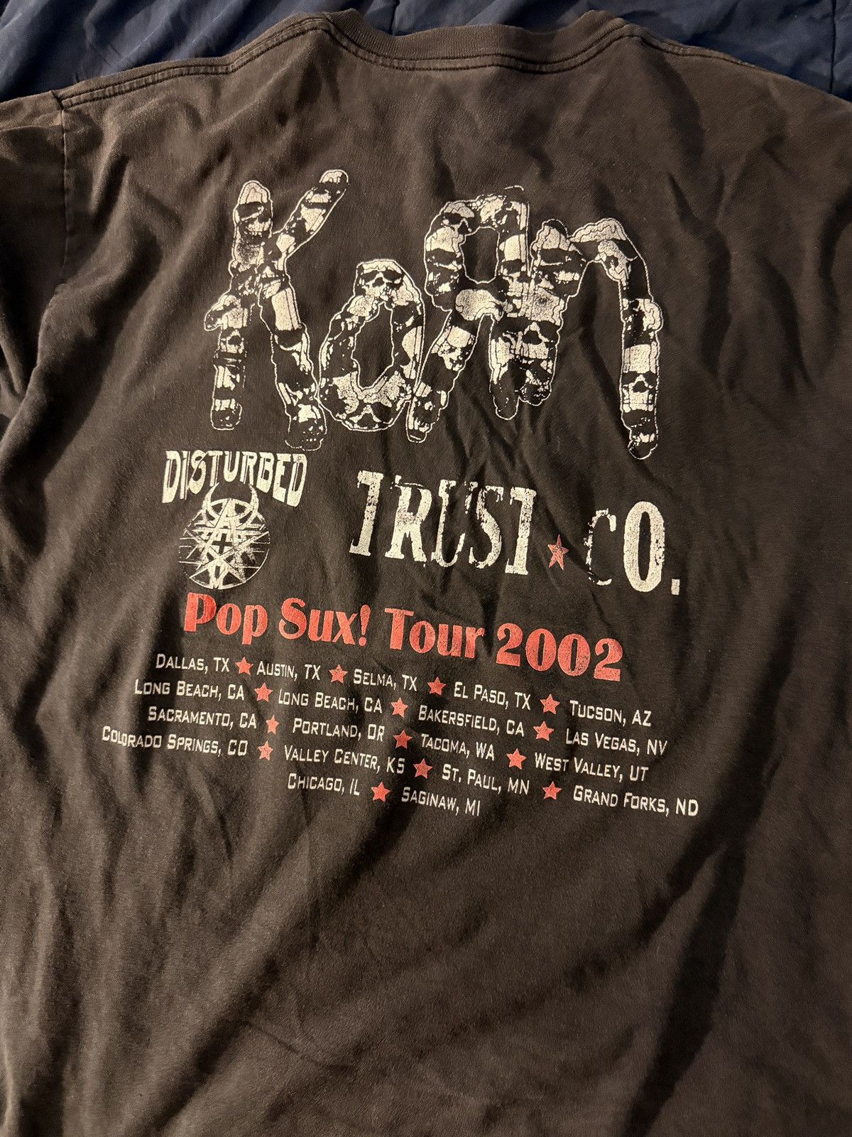 Band Tees Korn long sleeve Size US XL / EU 56 / 4 - 4 Thumbnail