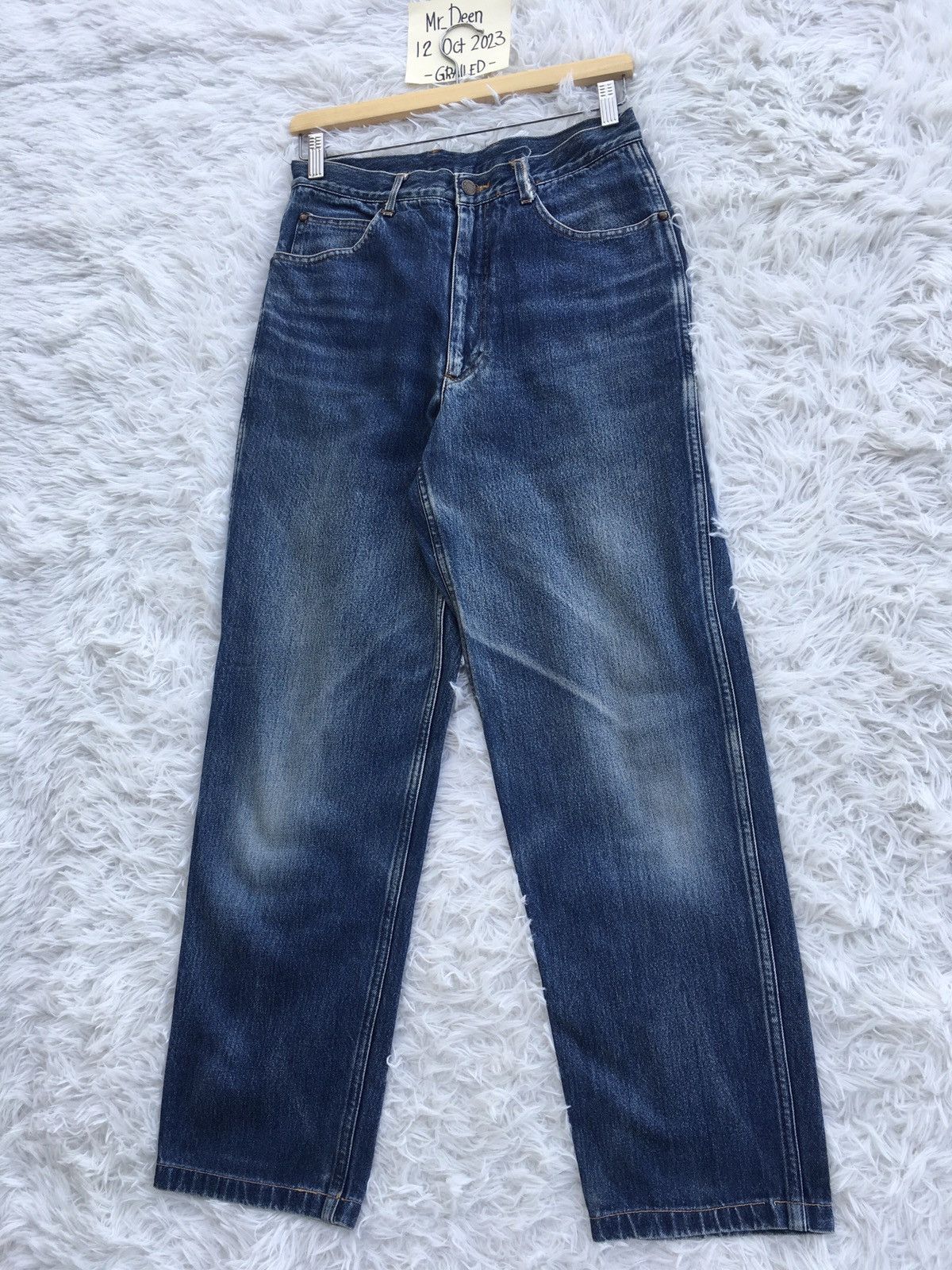 Comme des Garcons Rare CDG Comme Des Garcons Homme Classic Straight Cut Jean Size US 29 - 3 Thumbnail