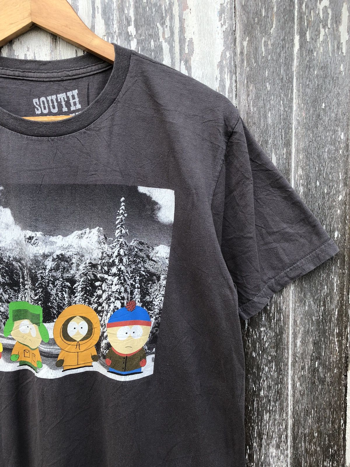 Anime × Vintage South Park Bus Stop Character Comedy Tshirts Size US M / EU 48-50 / 2 - 7 Thumbnail
