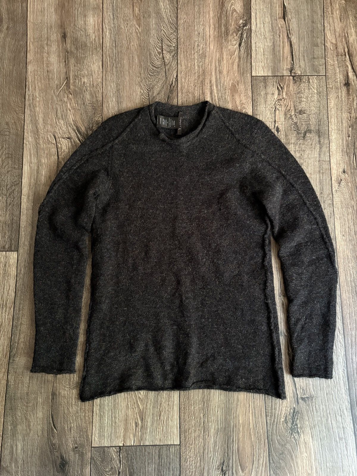 Transit Transit Asymmetric Avant Garde Wool/Mohair Sweater Designer Size L / US 10 / IT 46 - 1 Thumbnail
