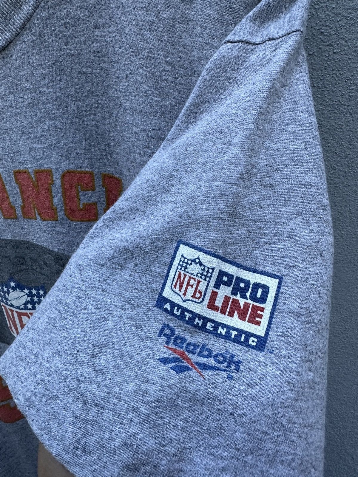 NFL Vintage Reebok San Francisco Nfl Tshirt A48 Size US M / EU 48-50 / 2 - 5 Thumbnail