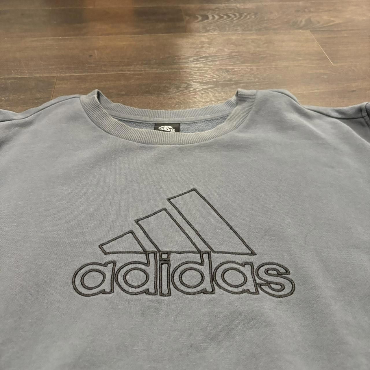 Adidas Vintage adidas crewneck sweatshirt 00s L Size US L / EU 52-54 / 3 - 2 Thumbnail