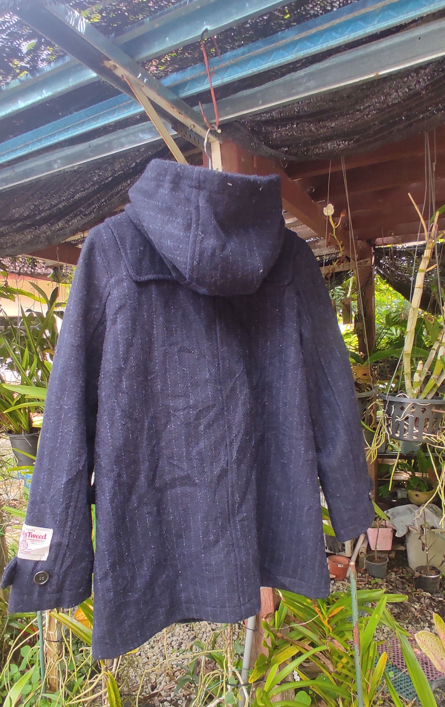 Harris Tweed Harris Tweed Handwoven Wool Duffel Jacket Size S / US 4 / IT 40 - 5 Thumbnail