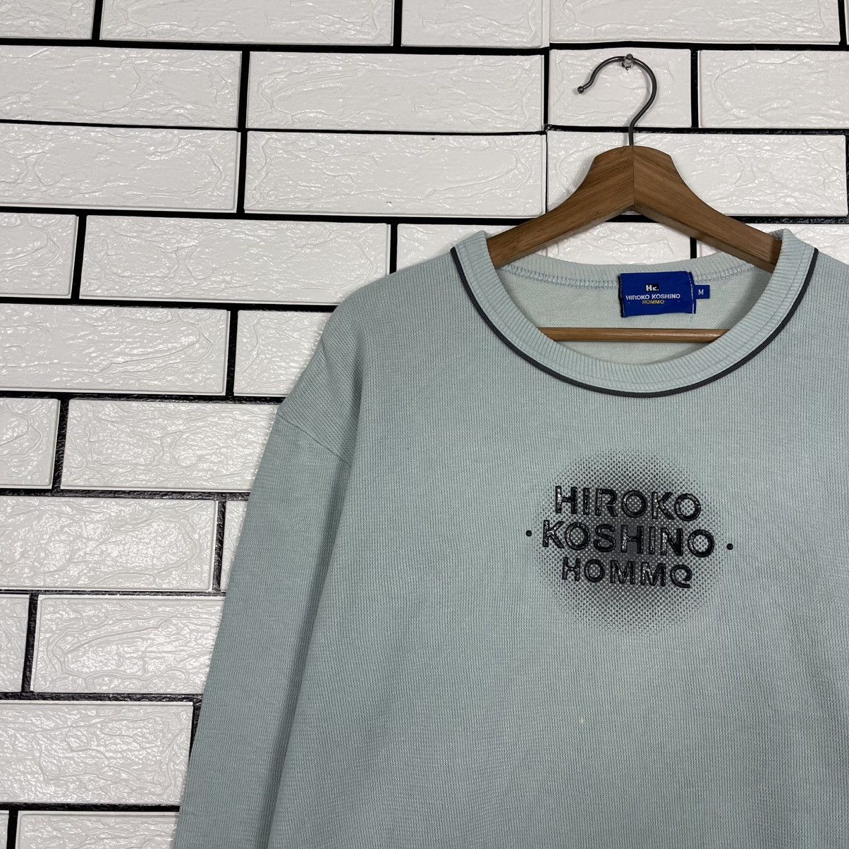 Hiroko Koshino Homme Hiroko Koshino Homme Big Logo Sweatshirt Size US M / EU 48-50 / 2 - 6 Thumbnail