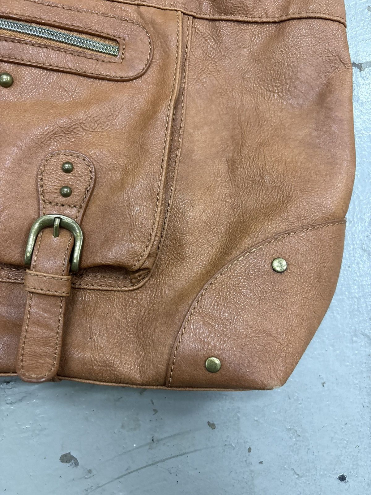 Leather Lango Japan City Bag Leather Diesel Style Size ONE SIZE - 4 Thumbnail