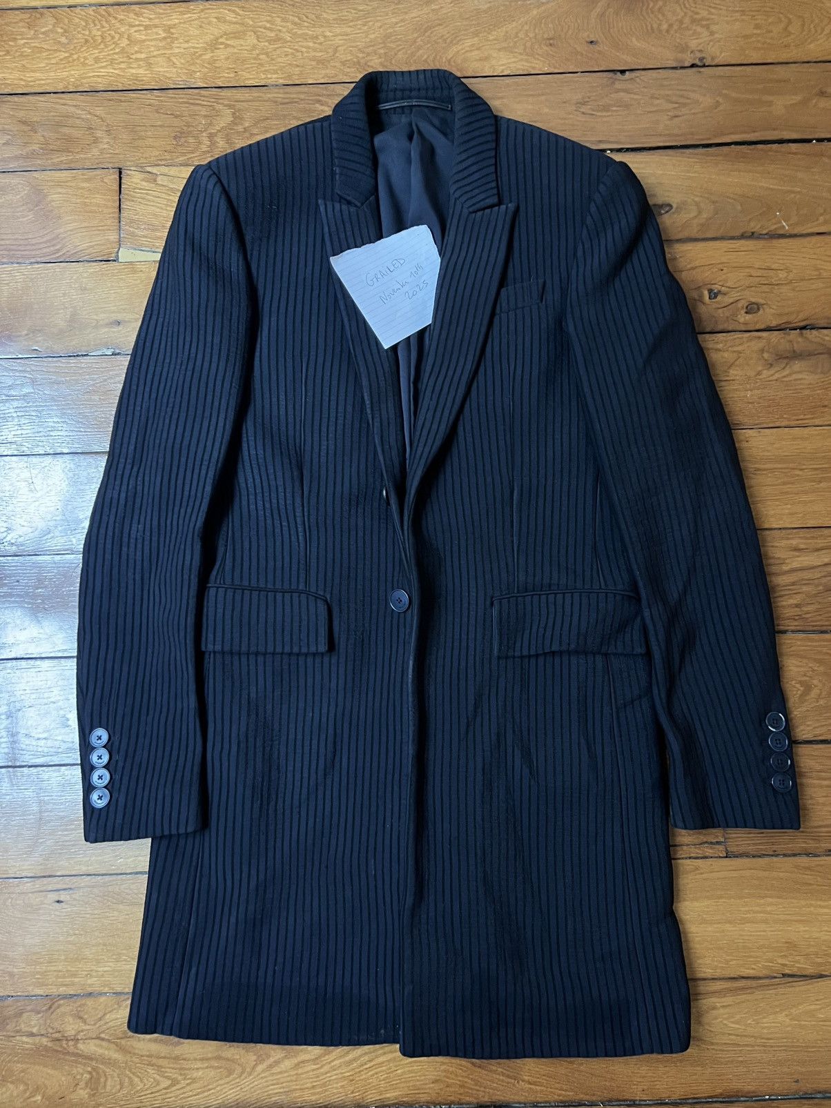 Givenchy Givenchy Navy/Black Coat Size US S / EU 44-46 / 1 - 1 Thumbnail