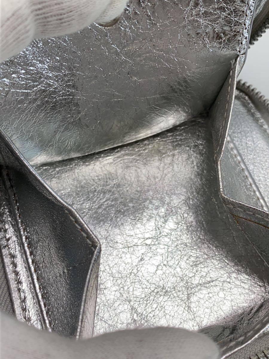 Comme des Garcons Metallic Silver Zip Wallet Size ONE SIZE - 6 Thumbnail